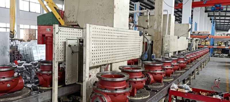 Feed mixer planetary gearbox production workshop — precision manufacturing and quality inspection for TMR mixer gearbox replacing Auburn Gear Comer and Bondioli feed mixer drives