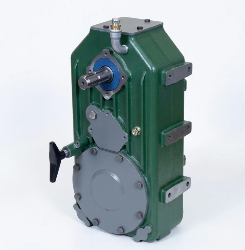 Horizontal feed mixer planetary gearbox