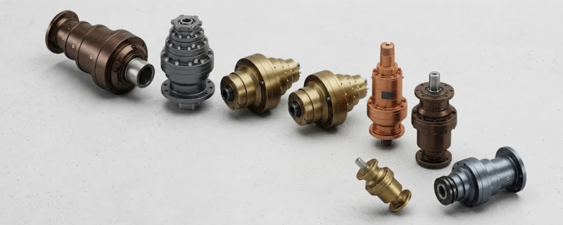 Inline Planetary Gearbox Series — coaxial planetary gear reducer for hydraulic and electric motor drives