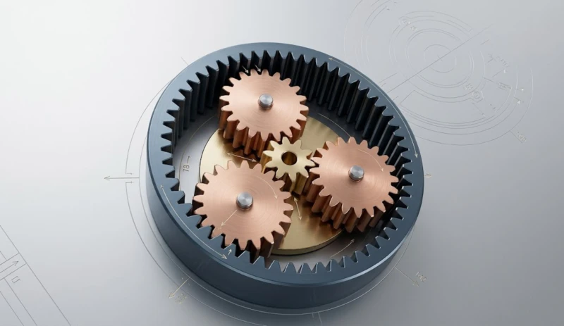 Planetary Gearbox Component Diagram
